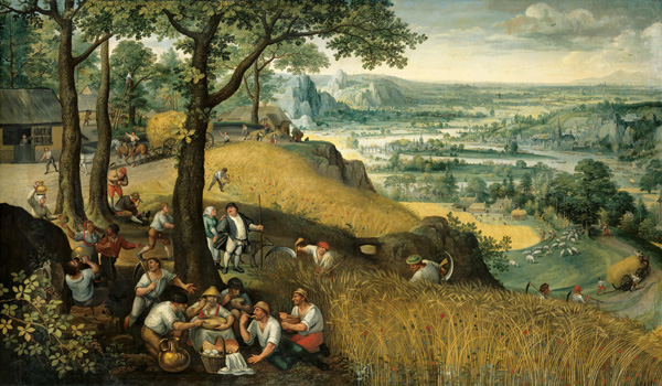 ネット限定】 18世紀末の風景画 - 美術品