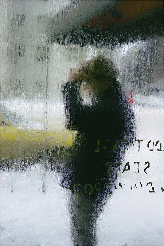 ソール・ライター 《帽子》 1960年頃、発色現像方式印画 ©Saul Leiter Foundation