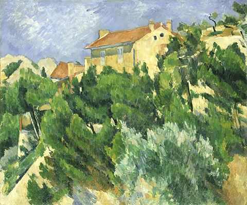 ポール・セザンヌ 《プロヴァンスの風景》1879-1882年 油彩/カンヴァス
