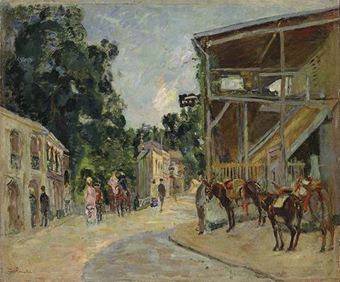 アルマン・ギヨマン《ロバンソンの散歩》1878年頃 油彩/カンヴァス