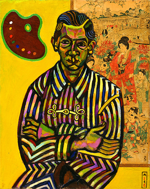 ジュアン・ミロ
《アンリク・クリストフル・リカルの肖像》
1917年
油彩・コラージュ、キャンバス
ニューヨーク近代美術館
© The Museum of Modern Art, New York.
Florene May Schoenborn Bequest, 1996 / Licensed by Art Resource, NY
© Successió Miró / ADAGP, Paris & JASPAR, Tokyo, 2021 E4304