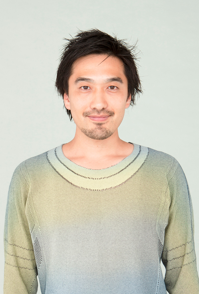 田根剛さん(本展会場構成)