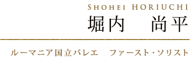 堀内　尚平　Shohei HORIUCHI