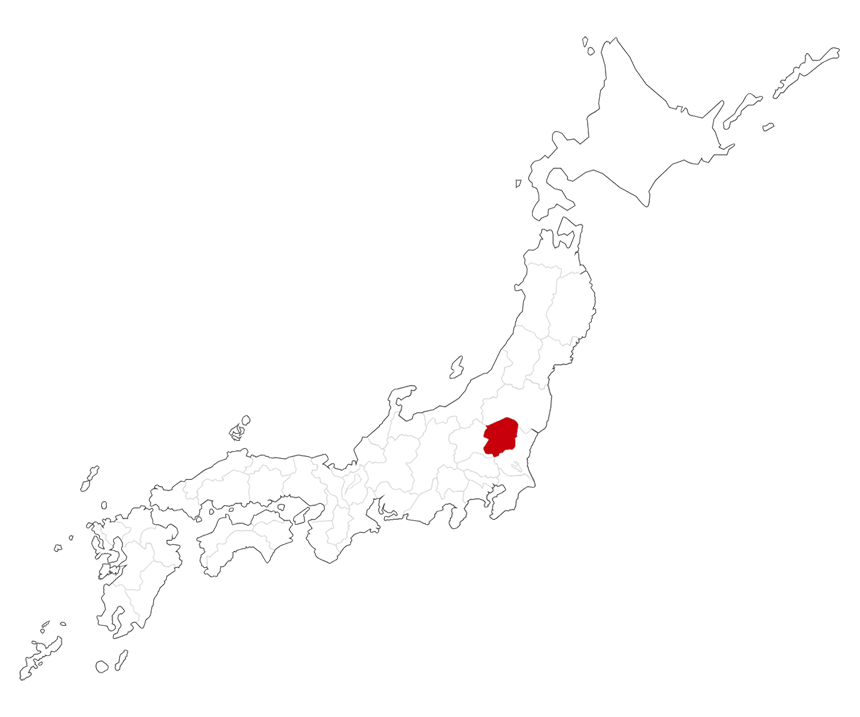 日本地図(栃木県)