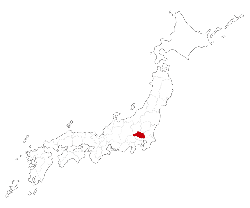 日本地図(埼玉県)