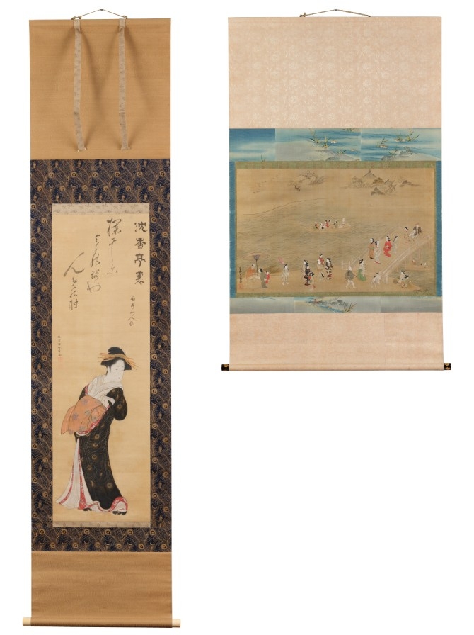 展覧会情報】 太田記念美術館「表装 ―肉筆浮世絵を彩る」 | トピックス